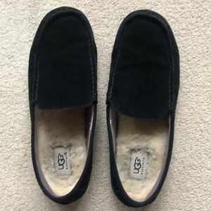 UGG Men’s Alder Faux Shearling Lined Suede Slipper